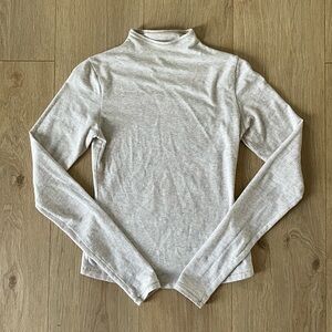 SKIMS Mockneck Long Sleeve Top - Oatmeal